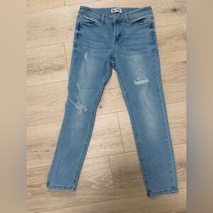 TCL Light Blue Distressed Skinny Jeans